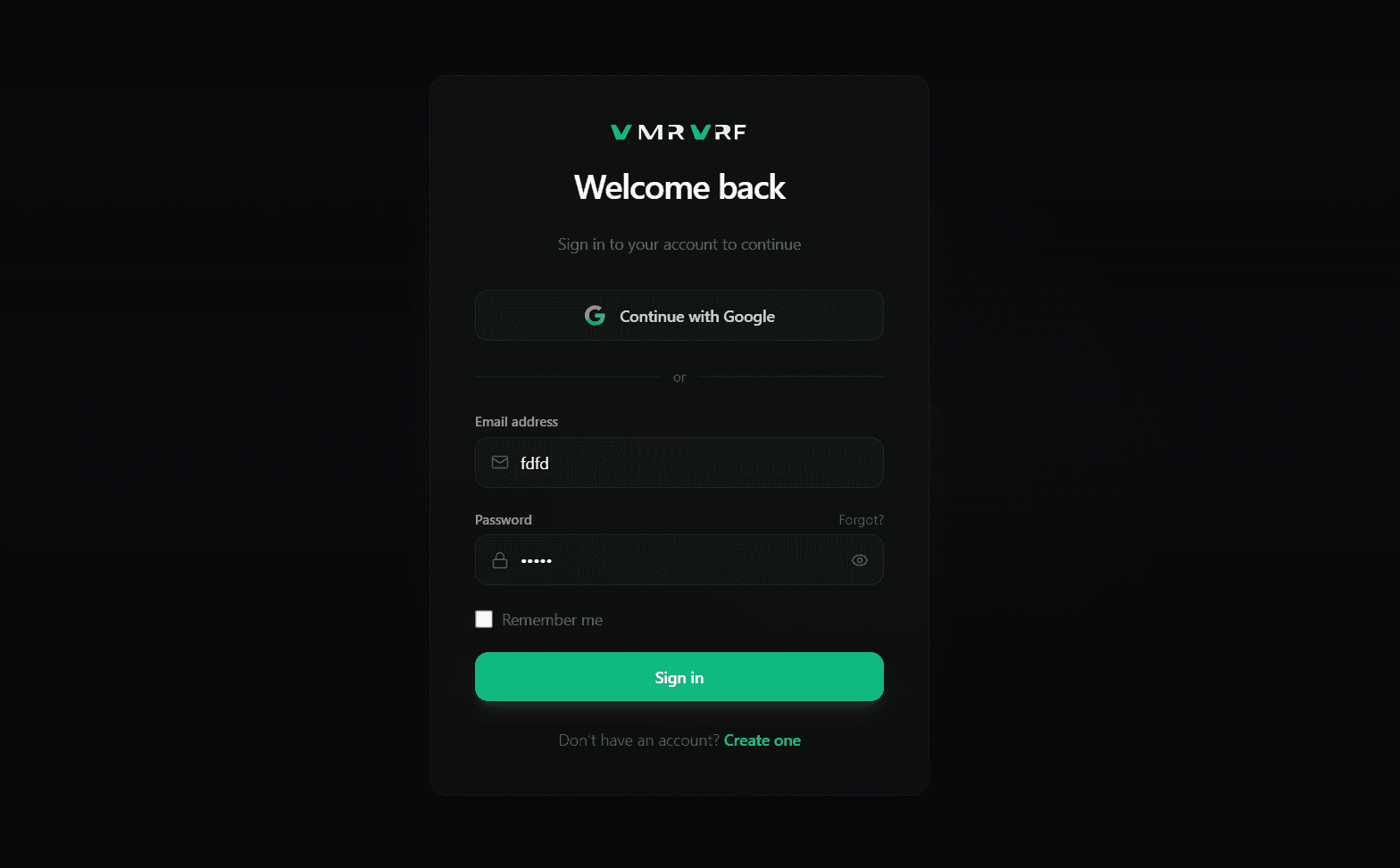 Free Forms LoginForm UI Component React component built with Tailwind CSS